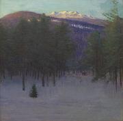 Abbott Handerson Thayer Monadnock in Winter, oil painting artist